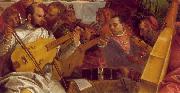 VERONESE (Paolo Caliari) The Marriage at Cana (detail) we oil on canvas